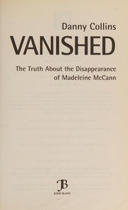 Cover of Vanished by Danny Collins