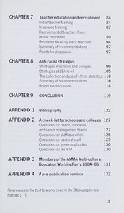 Front cover of Multi-cultural and anti-racist education today by Assistant Masters and Mistresses Association.