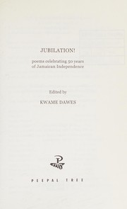 Cover of Jubilation! by Kwame Dawes