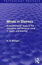 Cover of Minds in Distress by A. E. Bridger