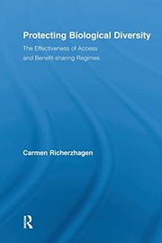 Front cover of Protecting biological diversity by Carmen Richerzhagen