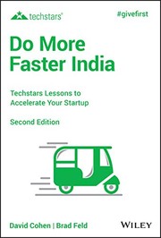 Cover of Do More Faster India by Brad Feld