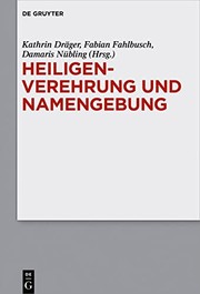 Front cover of Heiligenverehrung und Namengebung by Kathrin äger