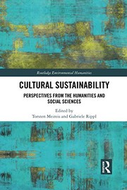 Front cover of Cultural Sustainability by Torsten Meireis