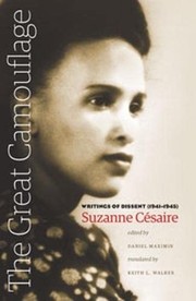 Front cover of The great camouflage by Suzanne Césaire
