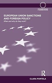 Cover of European Union sanctions and foreign policy by Clara Portela