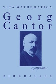 Front cover of Georg Cantor, 1845-1918 by Walter Purkert