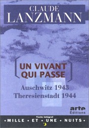 Front cover of Un vivant qui passe by Claude Lanzmann
