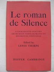 Cover of Le roman de Silence by Heldris de Cornuälle.