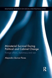 Front cover of Ministerial Survival During Political and Cabinet Change by Alejandro Quiroz Flores