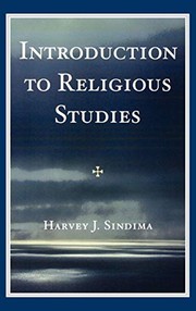 Cover of Introduction to religious studies by Harvey J. Sindima