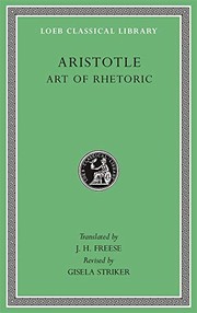 Front cover of Art of Rhetoric by Aristotle
