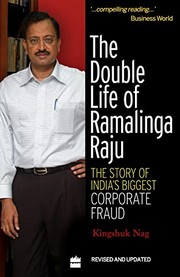Front cover of The double life of Ramalinga Raju by Kingshuk Nag