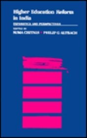 Cover of Higher education reform in India by Philip G. Altbach