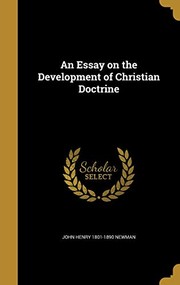 Cover of Essay on the Development of Christian Doctrine by John Henry Newman