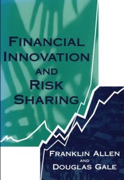Front cover of Financial innovation and risk sharing by Franklin Allen