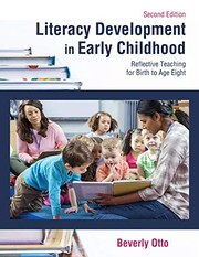 Front cover of Literacy development in early childhood by Beverly Otto
