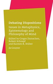 Cover of Debating dispositions by Gregor Damschen