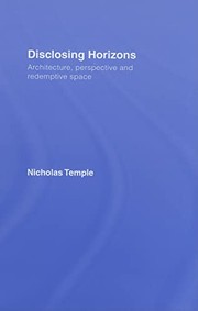 Cover of Disclosing horizons by Nicholas Temple