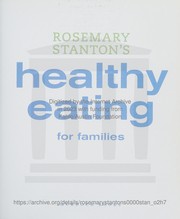 Cover of Healthy Eating for Families by Rosemary Stanton