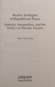 Front cover of Realist Strategies of Republican Peace by Vibeke Schou Tjalve