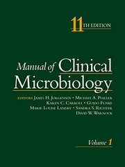 Front cover of Manual of clinical microbiology by James H. Jorgensen