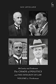 Front cover of McCawley and Trethowan - the Chaos of Politics and the Integrity of Law - Volume 2 by Ian Loveland