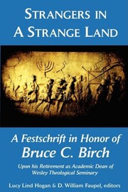 Front cover of Strangers in a strange land by Bruce C. Birch