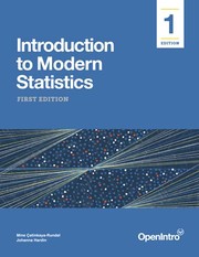 Front cover of Introduction to Modern Statistics by Mine Çetinkaya-Rundel