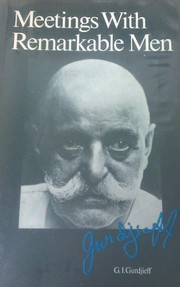 Front cover of Meetings with remarkable men by Georges Ivanovitch Gurdjieff