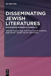 Front cover of Disseminating Jewish Literatures by Susanne Zepp