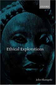 Cover of Ethical Explorations by John Skorupski