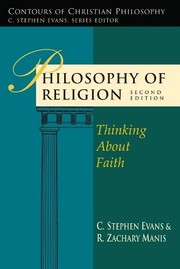 Front cover of Philosophy of religion by C. Stephen Evans