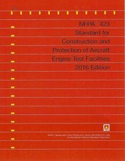 Cover of NFPA 423, Standard for Construction and Protection of Aircraft Engine Test Facilities by National Fire Protection Association (NFPA)