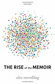Cover of The Rise of the Memoir by Alex Zwerdling