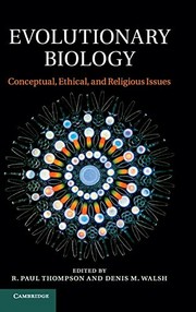 Cover of Evolutionary Biology by R. Paul Thompson