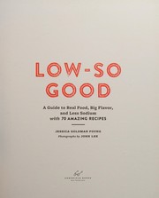 Cover of Low-so good by Jessica Goldman