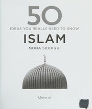 Front cover of 50 Islam Ideas You Really Need to Know by Mona Siddiqui