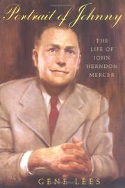 Front cover of Portrait of Johnny by Gene Lees