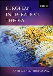 Front cover of European integration theory by Antje Wiener