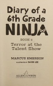 Front cover of Terror at the Talent Show by Marcus Emerson