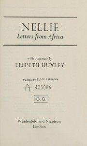 Cover of Nellie by Nellie Grant