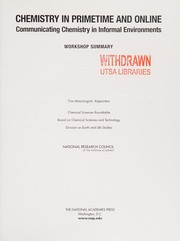 Front cover of Chemistry in primetime and online by Tina M. Masciangioli