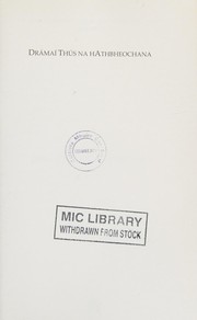 Front cover of Drámaí thús na hathbheochana by Nollaig Mac Congáil