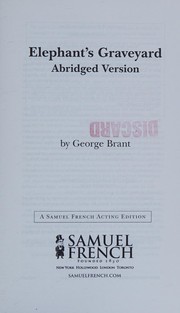 Cover of Elephant's graveyard by George Brant