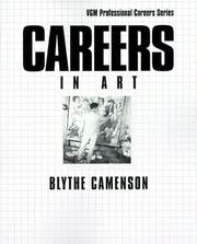 Cover of Careers in art by Blythe Camenson