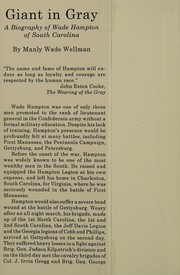 Cover of Giant in gray by Manly Wade Wellman