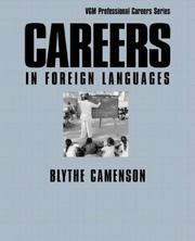 Front cover of Careers in foreign languages by Blythe Camenson