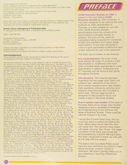 Cover of GCSE business studies for AQA by A. G. Anderton