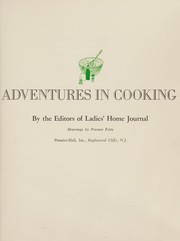 Front cover of Ladies' home journal adventures in cooking by Unknown